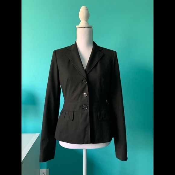 Ann Taylor loft size 2 blazer jacket suit top brown - Picture 1 of 2